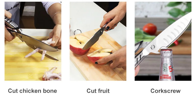 🔪 ProEdge Multi-Purpose Kitchen Scissors