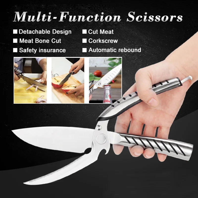 🔪 ProEdge Multi-Purpose Kitchen Scissors