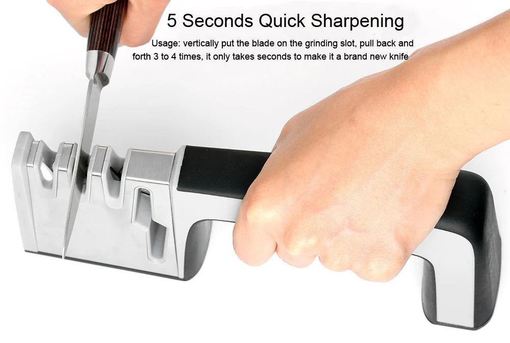 4-in-1 Kitchen Knife & Scissors Sharpener.