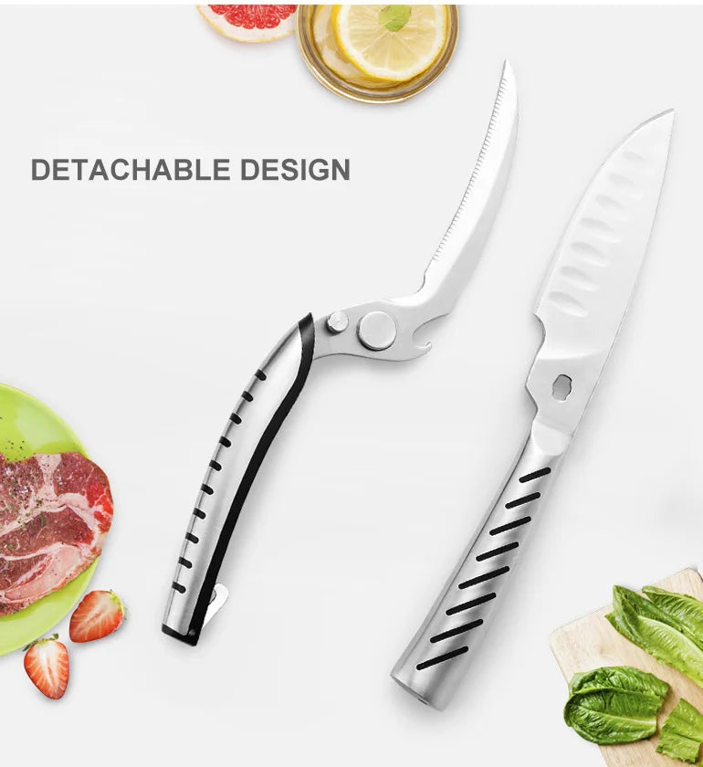 🔪 ProEdge Multi-Purpose Kitchen Scissors