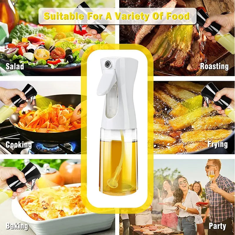 🌿 Effortless Cooking with the Oil Spray Bottle.