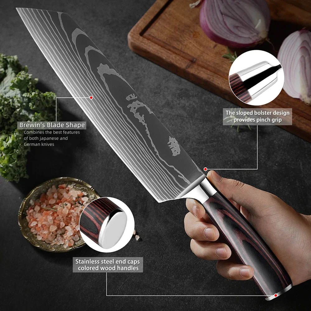 🔪 Professional Kitchen Knife Set