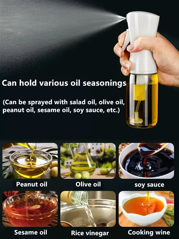 🌿 Effortless Cooking with the Oil Spray Bottle.