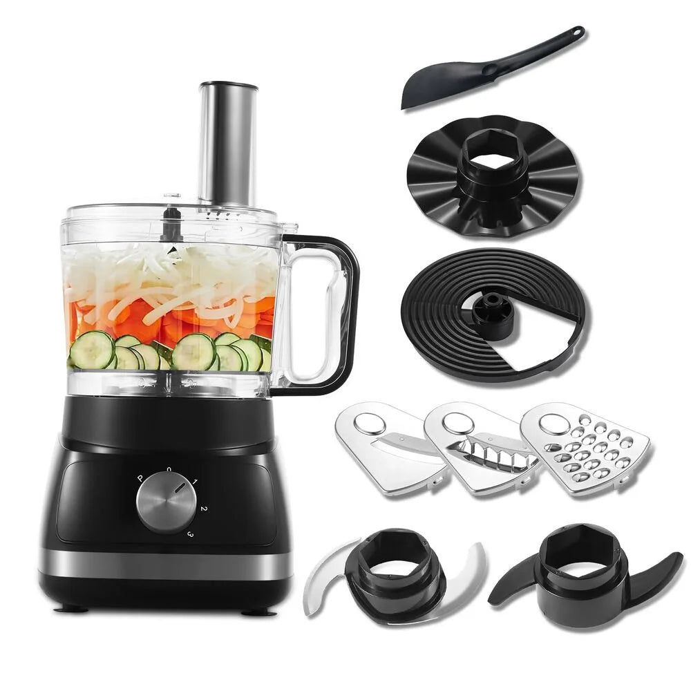 🍽️ TopStrong 6-in-1 Food Processor – Slice, Chop, Knead & More with Ease!