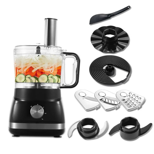🍽️ TopStrong 6-in-1 Food Processor – Slice, Chop, Knead & More with Ease!