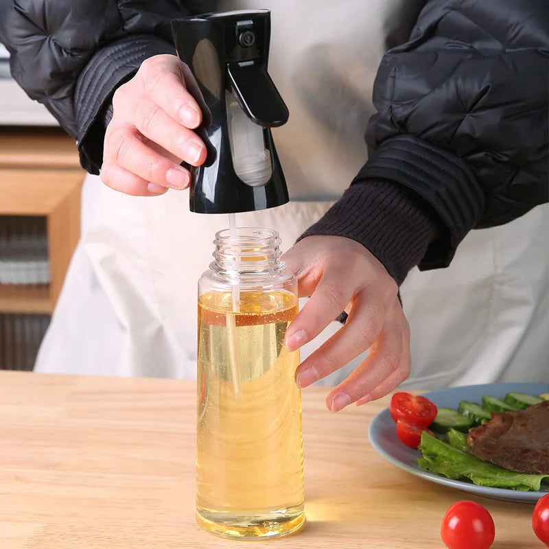 🌿 Effortless Cooking with the Oil Spray Bottle.